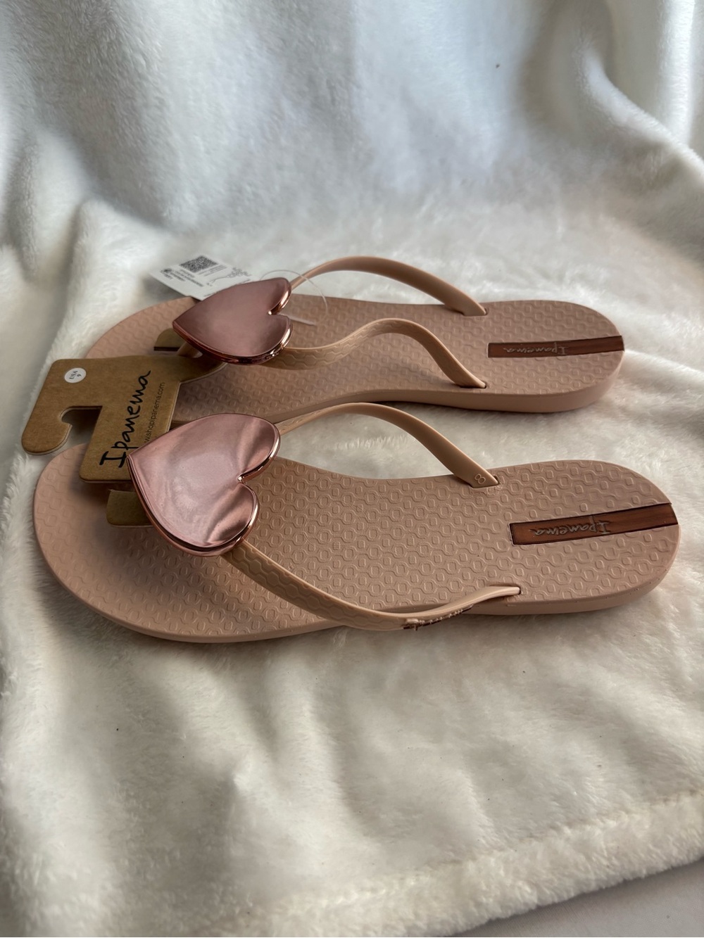 Ipanema Wave Heart Sandals  Pink/Rose Size 9